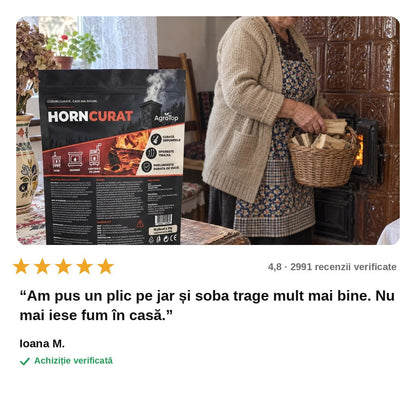 avis — Plicuri pentru curățarea hornului și a sobei – 10 × 20 g