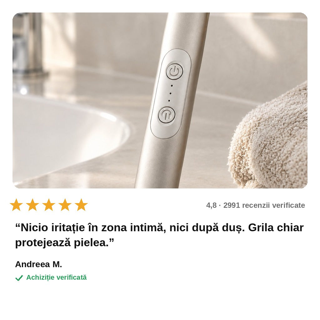 avis — SilkTrim™ – Aparat de ras și tuns 2 în 1 pentru corp și zona intimă