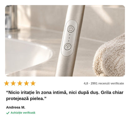 avis — SilkTrim™ – Aparat de ras și tuns 2 în 1 pentru corp și zona intimă