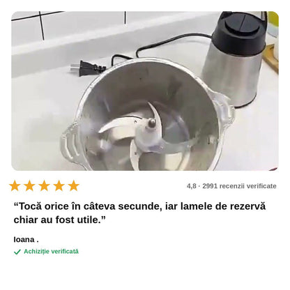 avis — ChopFast™ – Tocător Electric Multifuncțional