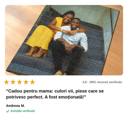 avis — Puzzle Foto Personalizat – 120 de piese, format A4