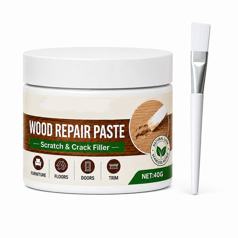 Pastă de reparat lemn — zgârieturi și crăpături, 40 g