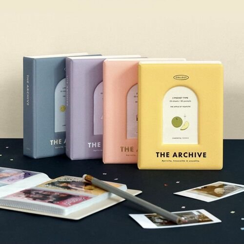 packshot — Mini Album Foto Instax — 40 de Poze, cu Buzunare Transparente