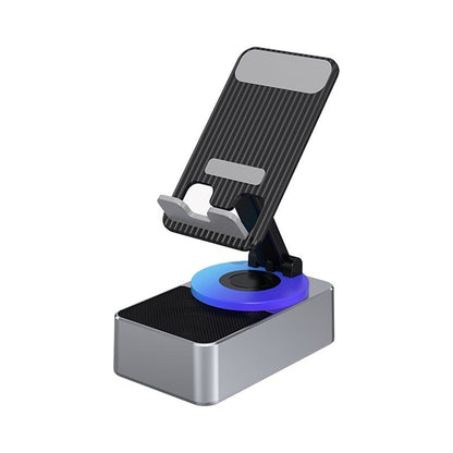 packshot — VoxStand™ – Suport telefon rotativ cu boxă Bluetooth și baterie 5000 mAh