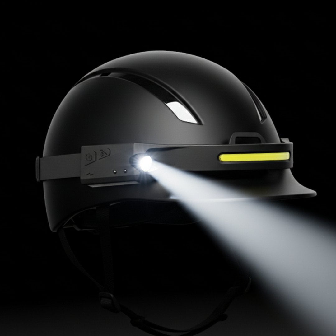 Lanternă frontală LED reîncărcabilă, fascicul 230°