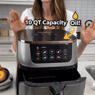 gif — Friteuză cu aer cald 8 L cu ecran tactil și 8 programe