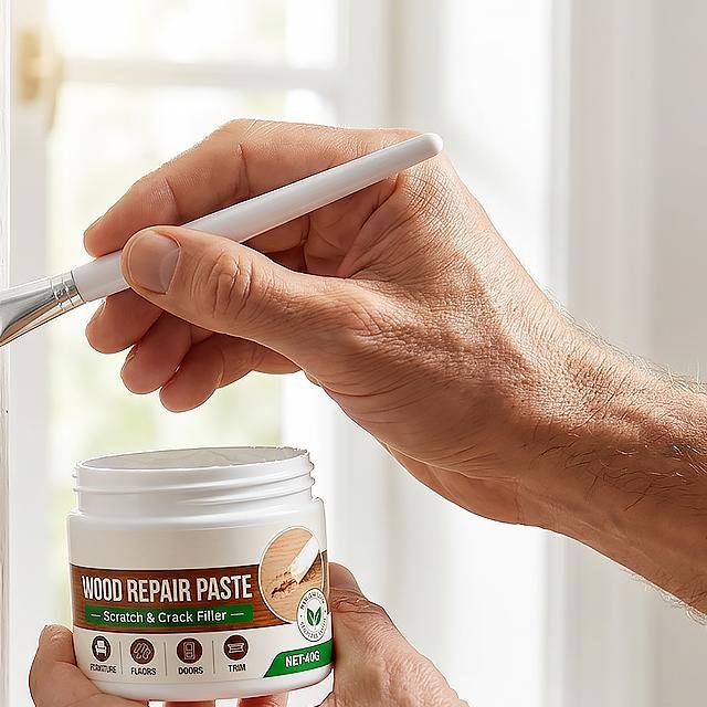 Pastă de reparat lemn — zgârieturi și crăpături, 40 g