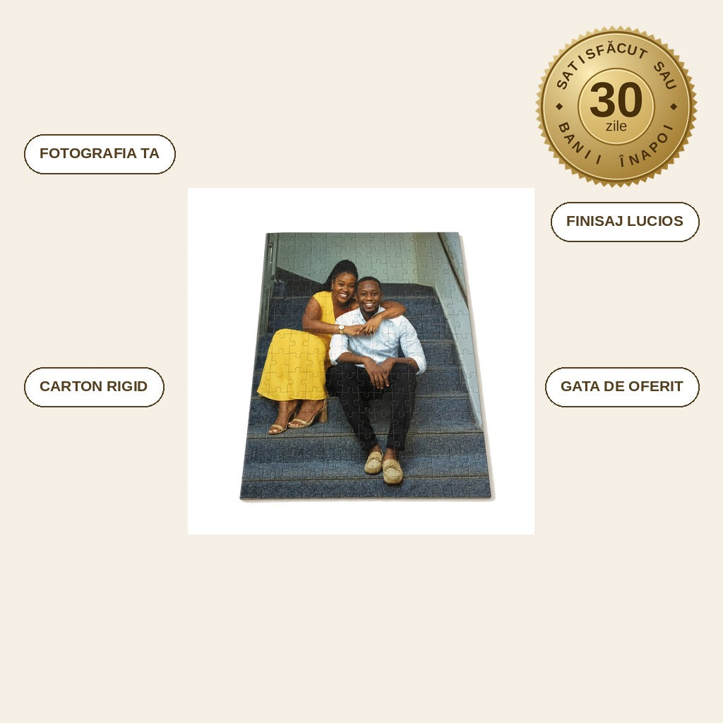 infographie — Puzzle Foto Personalizat – 120 de piese, format A4