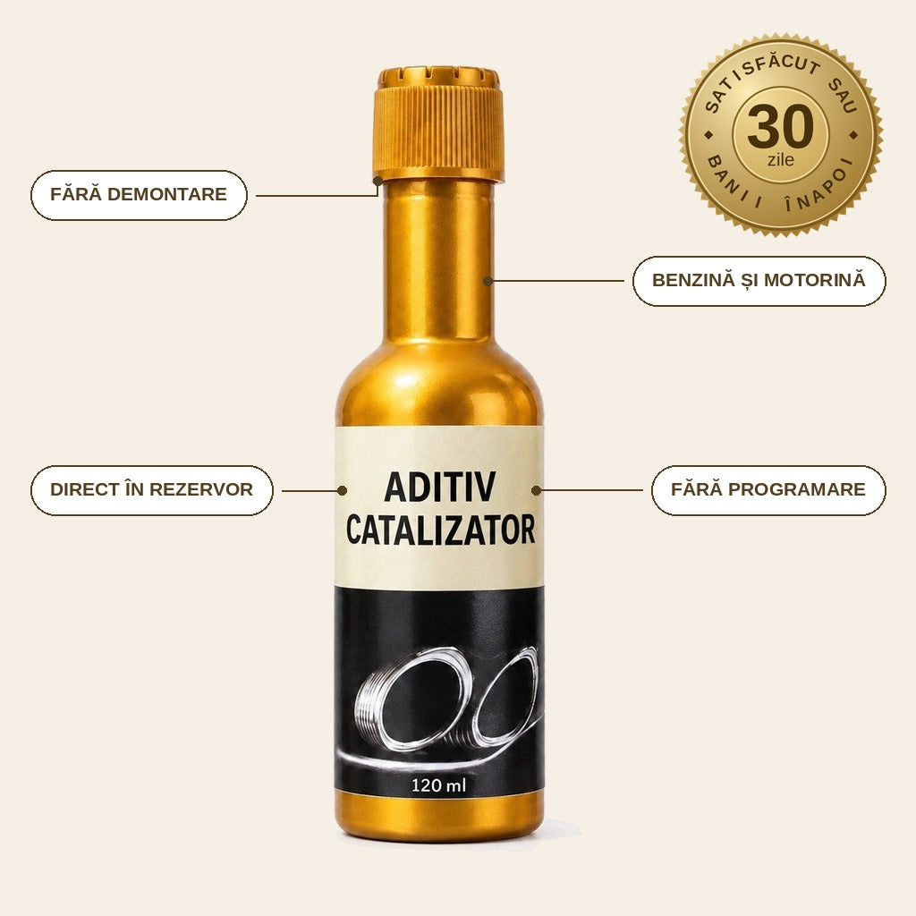 infographie — CatalyClean™ – Aditiv pentru curățarea catalizatorului (120 ml)