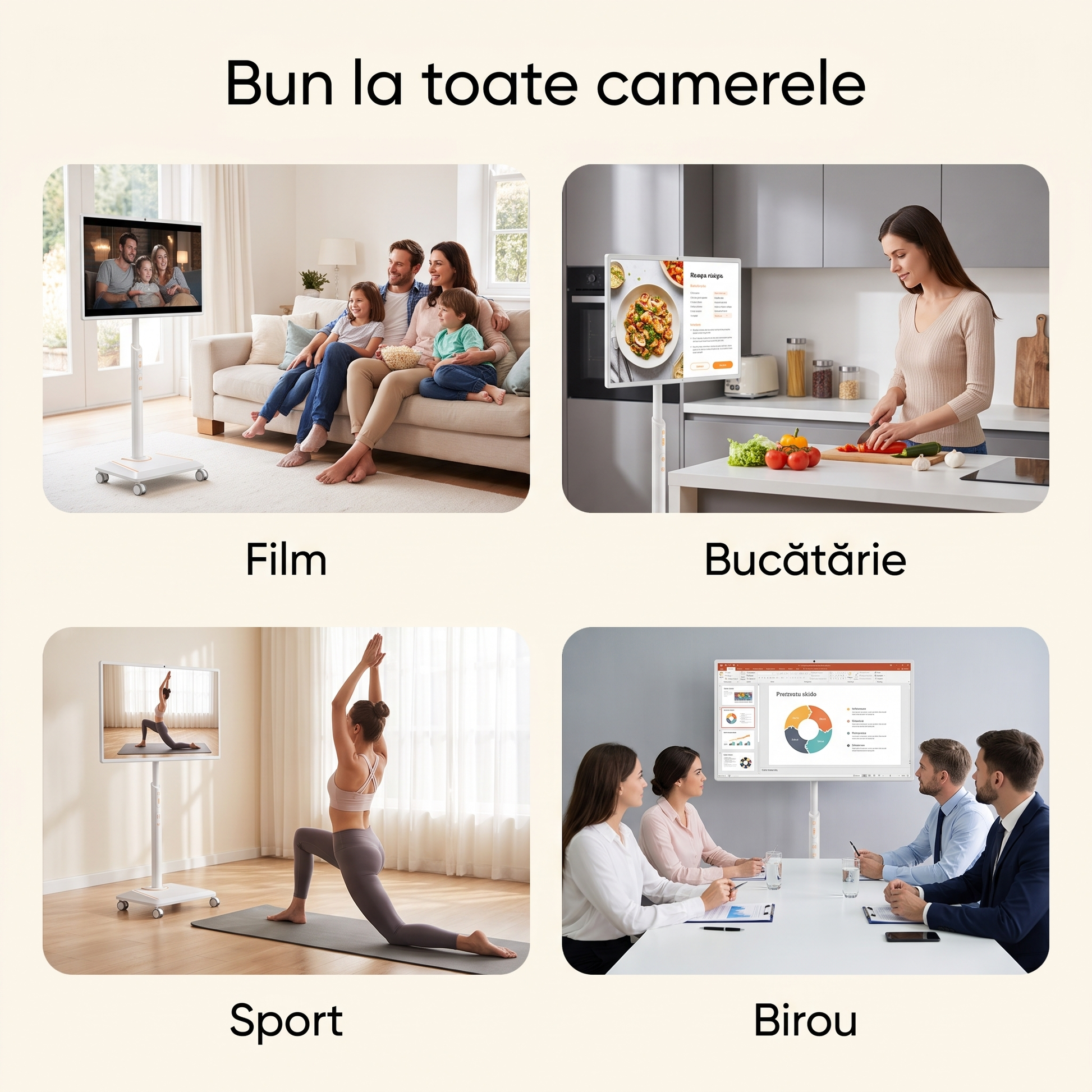 Bun la toate camerele