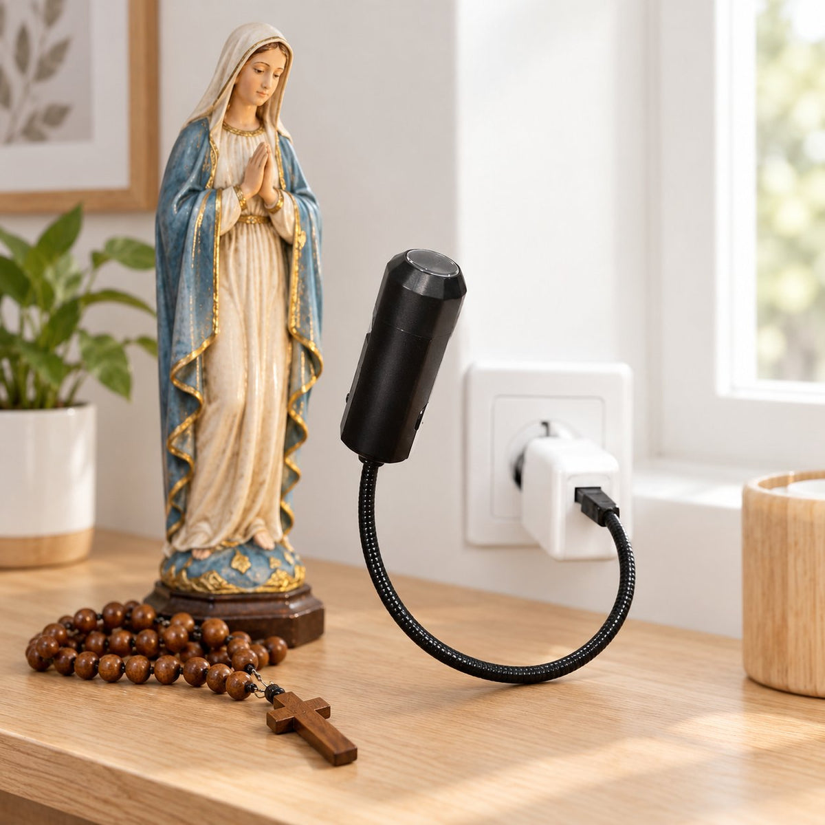 situation — Proiector de Lumină Sfântă – Iisus sau Fecioara Maria, 6 Imagini Interschimbabile