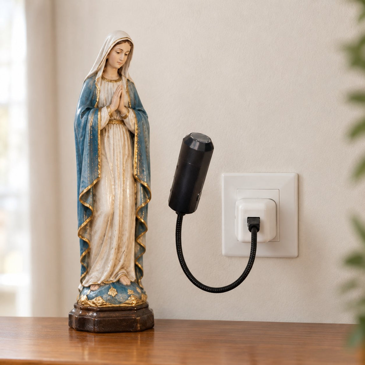 situation — Proiector de Lumină Sfântă – Iisus sau Fecioara Maria, 6 Imagini Interschimbabile