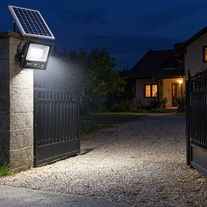 situation — Proiector Solar LED cu Panou Separat – Se Aprinde Singur la Căderea Serii