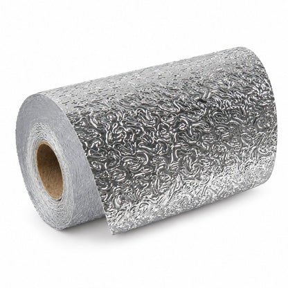 packshot — Folie autoadezivă din aluminiu pentru bucătărie – 1+1 role 60 × 300 cm